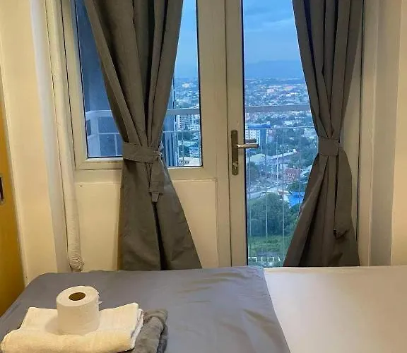 Victoria Sports Tower A2 Loft Shortwalk Mrt Gma Free Pool Manila